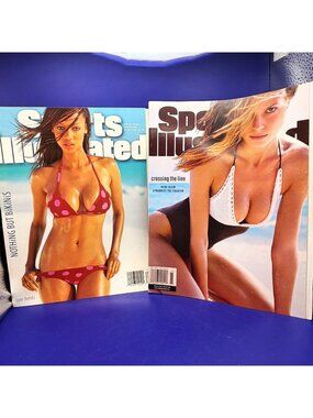Sports Illustrated Swimsuit Magazine 1997 Tyra Banks 1998 Heidi Klum Beach Model